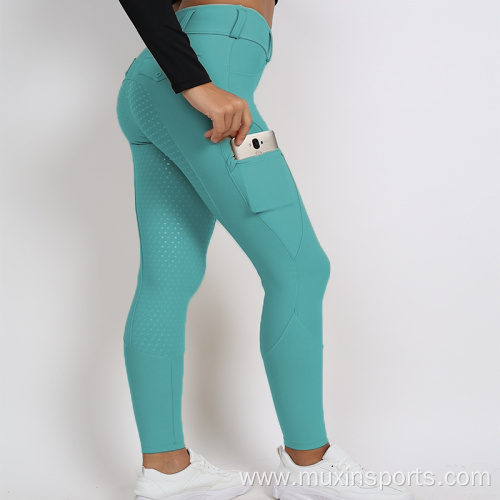 Full Seat Silicone Woman Equestrian Riding Breeches